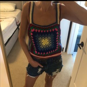 Vintage Crochet Top